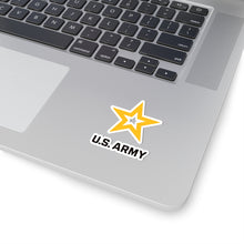 Load image into Gallery viewer, Kiss-Cut Stickers - Army Star W Us Army