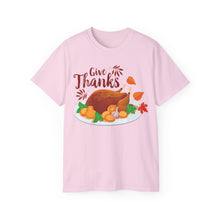 Load image into Gallery viewer, Unisex Ultra Cotton Tee - Give Thanks