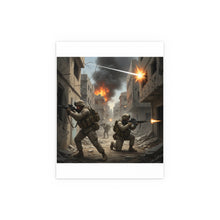 Load image into Gallery viewer, Indoor and Outdoor Silk Posters - Marines in the 2nd Battle of Fallujah