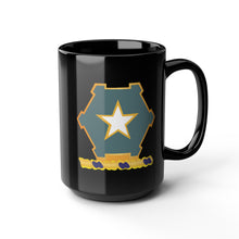 Load image into Gallery viewer, Black Coffee Mug (11oz, 15oz) - Army - 36th Infantry Regiment wo txt