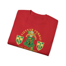 Load image into Gallery viewer, Unisex Ultra Cotton Tee - Army - Vietnam Combat Veteran w 212th Military Police Company - 18th MP Bde SSI - VN SVC X 300