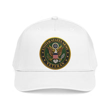 Load image into Gallery viewer, Mid Profile Baseball Cap - Army - US Army Veteran - 3D - Enhanced
