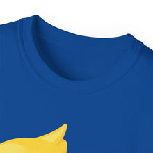 Load image into Gallery viewer, Unisex Ultra Cotton Tee - Yellow Rubber Duck - Oblique Left Front X 300