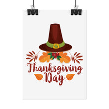 Load image into Gallery viewer, Rolled Poster - Thanksgiving Day - Happy Thanksgiving Day