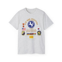 Load image into Gallery viewer, Unisex Tee, Military T-Shirt, Military Veteran Gift, Patriotic Shirt, Army Apparel - USAF - 21st Tactical Air Support Squadron - 9th Infantry Division - ROK w VN SVC - V3 - Personal - V1 X 300