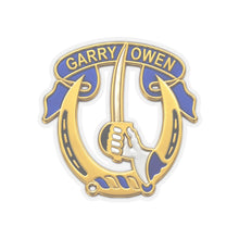Load image into Gallery viewer, Kiss-Cut Stickers - Army - DUI - 7th Cavalry Regiment wo txt - 3D - Enhanced