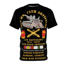 Load image into Gallery viewer, 1st Battalion 75th Field Artillery Tribute Tee — M110 8-Inch Cold War Veteran