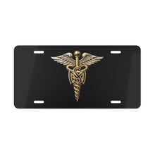 Load image into Gallery viewer, License Plate - Army Medical Service Corps (MS) Branch Insignia - 3D - Enhanced