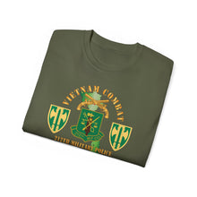 Load image into Gallery viewer, Unisex Ultra Cotton Tee - Army - Vietnam Combat Veteran w 212th Military Police Company - 18th MP Bde SSI - VN SVC X 300
