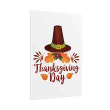 Load image into Gallery viewer, Rolled Poster - Thanksgiving Day - Happy Thanksgiving Day