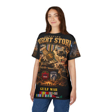 Load image into Gallery viewer, Operation Desert Storm Tribute Tee — VII Corps & XVIII Airborne Corps 1990–1991