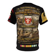 Load image into Gallery viewer, 169th Engineer Battalion Vietnam Service Tribute Tee | All-Over Print