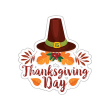 Load image into Gallery viewer, Die-Cut Stickers - Thanksgiving Day - Happy Thanksgiving Day