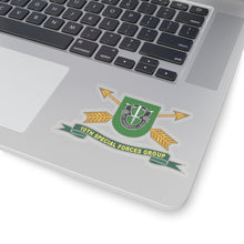 Load image into Gallery viewer, Kiss-Cut Stickers - Army - 10th Special Forces Group - Flash w Br - Ribbon X 300