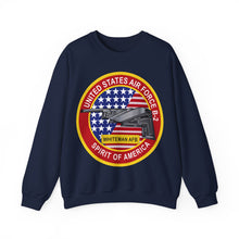 Load image into Gallery viewer, Unisex Heavy Blend Crewneck Sweatshirt - Usaf - B2 - Spirit - Stealth Bomber Wo Txt