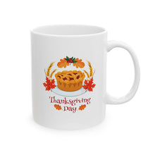 Load image into Gallery viewer, White Ceramic Mug - 11oz & 15oz - Thanksgiving Day