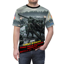 Load image into Gallery viewer, AOP - 333rd Artillery Bn WWII - Last Stand - Defense of Bastogne - Cut & Sew Tee - Customized - JDC