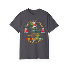 Load image into Gallery viewer, Unisex Ultra Cotton Tee - 6th Bn, 14th Artillery Regiment - M107 - 175mm Gun - Vietnam Vet w VN SVC