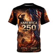 Load image into Gallery viewer, America 250 Years Tribute Tee — "All Gave Some, Some Gave All" for your freedom today