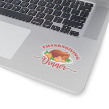 Load image into Gallery viewer, Kiss-Cut Stickers - Thanksgiving Dinner
