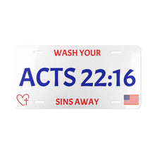 Load image into Gallery viewer, Vanity Plate – Acts 21:16