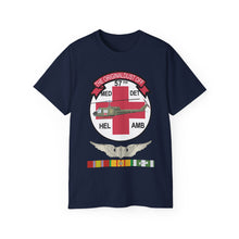 Load image into Gallery viewer, Unisex Ultra Cotton Tee - Army - 57th Medical Company - Original Dustoff - Aviator Badge - Vietnam w VN SVC