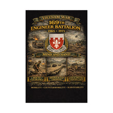 Load image into Gallery viewer, Matte Poster - 169th Engineer Battalion - 1965 - 1971