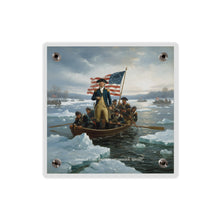 Load image into Gallery viewer, Acrylic Wall Art Panel - Washington Crossing the Delaware duing the Revolutionary War