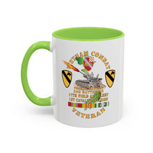 Load image into Gallery viewer, Colorful Mug (11oz/15oz) - Army - Charlie Battery.2nd Battalion,17th Field Artillery - w 1st Cavalry Div - M110 8in SP - Vietnam Vet w VN SVC X 300