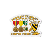 Load image into Gallery viewer, Die-Cut Magnet - Army - Women's Army Corps Veteran - 3D - Enhanced