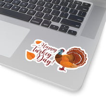 Load image into Gallery viewer, Kiss-Cut Stickers - Happy Turkey Day - Thanksgiving