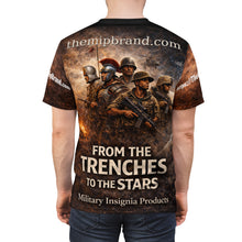 Load image into Gallery viewer, Veterans Tribute All-Over Print Tee — MIP Brand Veterans Tribute