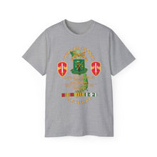 Load image into Gallery viewer, Unisex Ultra Cotton Tee - Army - Vietnam Combat Veteran w 212th Military Police Company - MACV SSI - VN SVC X 300