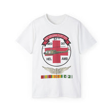 Load image into Gallery viewer, Unisex Ultra Cotton Tee - Army - 57th Medical Company - Original Dustoff - Aviator Badge - Vietnam w VN SVC