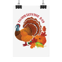 Load image into Gallery viewer, Rolled Poster - Thanksgiving - Happy Turkey Day