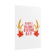 Load image into Gallery viewer, Rolled Poster - Happy Thanksgiving Day