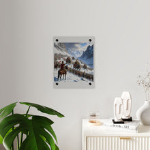 Load image into Gallery viewer, Acrylic Wall Art Panel - Hannibal Crossing the Alps to Atttack Rome