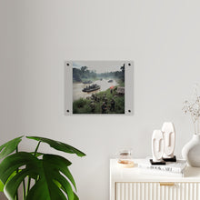 Load image into Gallery viewer, Acrylic Wall Art Panel - MRF - 9th Infantry in the Mekong - Vietnam