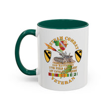 Load image into Gallery viewer, Colorful Mug (11oz/15oz) - Army - Charlie Battery.2nd Battalion,17th Field Artillery - w 1st Cavalry Div - M110 8in SP - Vietnam Vet w VN SVC X 300