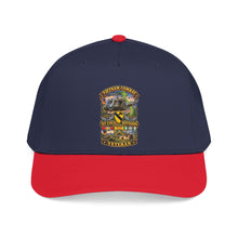 Load image into Gallery viewer, Mid Profile Baseball Cap - Army - Vietnam Combat Cavalry Veteran w 1st Cav Div SSI Big Helo - 3D - Enhanced