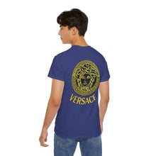 Load image into Gallery viewer, Unisex Ultra Cotton Tee - Versace logo with Medusa emblem