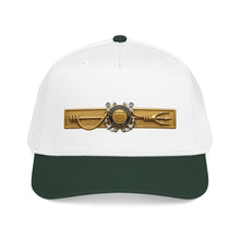 Load image into Gallery viewer, Mid Profile Baseball Cap - USCG - Marine Safety - Auxiliary wo txt - 3D - Enhanced
