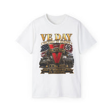 Load image into Gallery viewer, Unisex Ultra Cotton Tee - Army - VE Day - Victory in Europe Day - End of WWII - 3D - Enhanced
