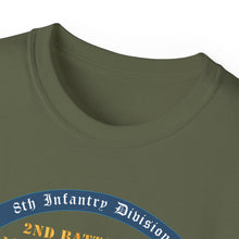 Load image into Gallery viewer, Unisex Ultra Cotton Tee - 8th Infantry Division Scroll - 2nd Bn, 81st Field Artillery Regiment - Idar Oberstein Germany - Cold War Vet w COLD SVC - 1970 - 1980