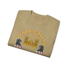 Load image into Gallery viewer, Unisex Ultra Cotton Tee - Classic - 11th Engineer Battalion - Camp Humphries 2nd Infantry Division - Korea