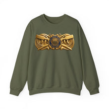 Load image into Gallery viewer, Crewneck Sweatshirt - USCG - Coxswain - Auxiliary wo txt - 3D - Enhanced