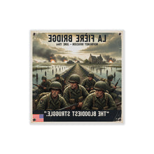Load image into Gallery viewer, Acrylic Wall Art Panel - 82nd Airborne at the La Fière Bridge