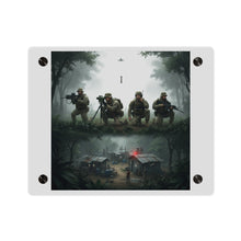 Load image into Gallery viewer, Acrylic Wall Art Panel - Jungle Drug Lab Destruction wo Explosions