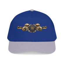 Load image into Gallery viewer, Mid Profile Baseball Cap - USCG - Cutterman - Auxiliary wo txt - 3D - Enhanced