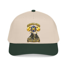 Load image into Gallery viewer, Mid Profile Baseball Cap - Army - Chemical Corps w Scene - 3D - Enhanced